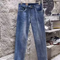 Cheap Louis Vuitton LV Jeans For Men #1421209 Replica Wholesale [$68.00 USD] [ITEM#1421209] on Replica Louis Vuitton LV Jeans