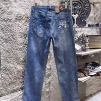 Cheap Louis Vuitton LV Jeans For Men #1421209 Replica Wholesale [$68.00 USD] [ITEM#1421209] on Replica Louis Vuitton LV Jeans