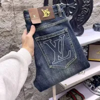 Cheap Louis Vuitton LV Jeans For Men #1421211 Replica Wholesale [$68.00 USD] [ITEM#1421211] on Replica Louis Vuitton LV Jeans