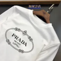 Cheap Prada Hoodies Long Sleeved For Men #1421232 Replica Wholesale [$45.00 USD] [ITEM#1421232] on Replica Prada Hoodies