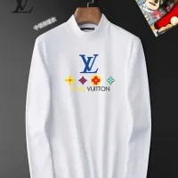 Cheap Louis Vuitton LV T-Shirts Long Sleeved For Men #1421437 Replica Wholesale [$40.00 USD] [ITEM#1421437] on Replica Louis Vuitton LV T-Shirts