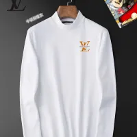 Cheap Louis Vuitton LV T-Shirts Long Sleeved For Men #1421465 Replica Wholesale [$40.00 USD] [ITEM#1421465] on Replica Louis Vuitton LV T-Shirts