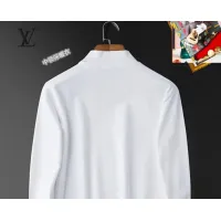 Cheap Louis Vuitton LV T-Shirts Long Sleeved For Men #1421475 Replica Wholesale [$40.00 USD] [ITEM#1421475] on Replica Louis Vuitton LV T-Shirts