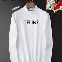 Cheap Celine T-Shirts Long Sleeved For Men #1421493 Replica Wholesale [$40.00 USD] [ITEM#1421493] on Replica Celine T-Shirts