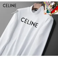 Cheap Celine T-Shirts Long Sleeved For Men #1421493 Replica Wholesale [$40.00 USD] [ITEM#1421493] on Replica Celine T-Shirts