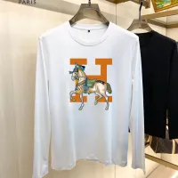 Cheap Hermes T-Shirts Long Sleeved For Unisex #1421499 Replica Wholesale [$34.00 USD] [ITEM#1421499] on Replica Hermes T-Shirts
