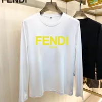 Cheap Fendi T-Shirts Long Sleeved For Unisex #1421547 Replica Wholesale [$34.00 USD] [ITEM#1421547] on Replica Fendi T-Shirts