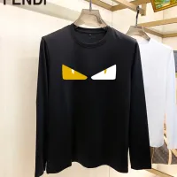 Cheap Fendi T-Shirts Long Sleeved For Unisex #1421566 Replica Wholesale [$34.00 USD] [ITEM#1421566] on Replica Fendi T-Shirts