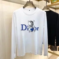 Cheap Christian Dior T-Shirts Long Sleeved For Unisex #1421572 Replica Wholesale [$34.00 USD] [ITEM#1421572] on Replica Christian Dior T-Shirts