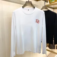 Cheap Christian Dior T-Shirts Long Sleeved For Unisex #1421579 Replica Wholesale [$34.00 USD] [ITEM#1421579] on Replica Christian Dior T-Shirts