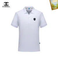 Cheap Chanel T-Shirts Short Sleeved For Men #1421712 Replica Wholesale [$29.00 USD] [ITEM#1421712] on Replica Chanel T-Shirts