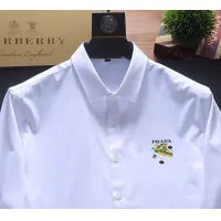 Cheap Prada Shirts Long Sleeved For Men #1421757 Replica Wholesale [$40.00 USD] [ITEM#1421757] on Replica Prada Shirts
