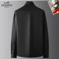 Cheap Hermes Shirts Long Sleeved For Men #1421803 Replica Wholesale [$40.00 USD] [ITEM#1421803] on Replica Hermes Shirts