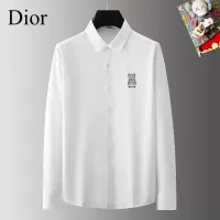 Cheap Christian Dior Shirts Long Sleeved For Men #1421804 Replica Wholesale [$40.00 USD] [ITEM#1421804] on Replica Christian Dior Shirts