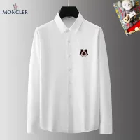 Cheap Moncler Shirts Long Sleeved For Men #1421808 Replica Wholesale [$40.00 USD] [ITEM#1421808] on Replica Moncler Shirts