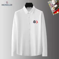 Cheap Moncler Shirts Long Sleeved For Men #1421820 Replica Wholesale [$40.00 USD] [ITEM#1421820] on Replica Moncler Shirts