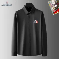 Cheap Moncler Shirts Long Sleeved For Men #1421823 Replica Wholesale [$40.00 USD] [ITEM#1421823] on Replica Moncler Shirts