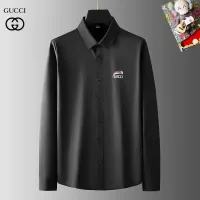 Cheap Gucci Shirts Long Sleeved For Men #1421843 Replica Wholesale [$40.00 USD] [ITEM#1421843] on Replica Gucci Shirts