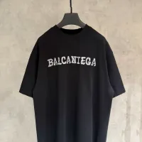 Cheap Balenciaga T-Shirts Short Sleeved For Unisex #1421870 Replica Wholesale [$56.00 USD] [ITEM#1421870] on Replica Balenciaga T-Shirts