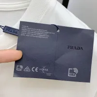 Cheap Prada T-Shirts Short Sleeved For Men #1421911 Replica Wholesale [$68.00 USD] [ITEM#1421911] on Replica Prada T-Shirts