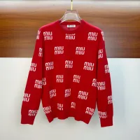 Cheap MIU MIU Sweaters Long Sleeved For Unisex #1421950 Replica Wholesale [$82.00 USD] [ITEM#1421950] on Replica MIU MIU Sweaters