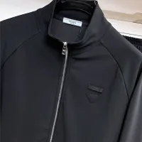 Cheap Prada Tracksuits Long Sleeved For Men #1421957 Replica Wholesale [$112.00 USD] [ITEM#1421957] on Replica Prada Tracksuits