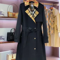 Cheap Burberry Trench Coat Long Sleeved For Women #1422006 Replica Wholesale [$162.00 USD] [ITEM#1422006] on Replica Burberry Trench Coat