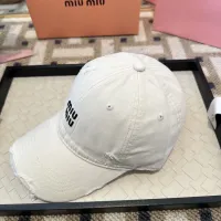 Cheap MIU MIU Caps #1422293 Replica Wholesale [$25.00 USD] [ITEM#1422293] on Replica MIU MIU Caps
