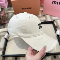 Cheap MIU MIU Caps #1422293 Replica Wholesale [$25.00 USD] [ITEM#1422293] on Replica MIU MIU Caps