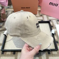 Cheap MIU MIU Caps #1422294 Replica Wholesale [$25.00 USD] [ITEM#1422294] on Replica MIU MIU Caps