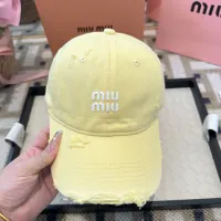 Cheap MIU MIU Caps #1422295 Replica Wholesale [$25.00 USD] [ITEM#1422295] on Replica MIU MIU Caps