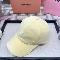 Cheap MIU MIU Caps #1422295 Replica Wholesale [$25.00 USD] [ITEM#1422295] on Replica MIU MIU Caps