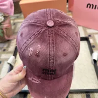 Cheap MIU MIU Caps #1422296 Replica Wholesale [$25.00 USD] [ITEM#1422296] on Replica MIU MIU Caps