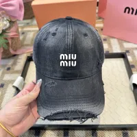 Cheap MIU MIU Caps #1422298 Replica Wholesale [$25.00 USD] [ITEM#1422298] on Replica MIU MIU Caps