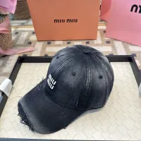 Cheap MIU MIU Caps #1422298 Replica Wholesale [$25.00 USD] [ITEM#1422298] on Replica MIU MIU Caps