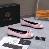 Cheap Versace Flat Shoes For Women #1422327 Replica Wholesale [$118.00 USD] [ITEM#1422327] on Replica Versace Flat Shoes