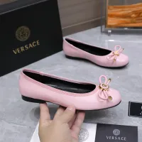 Cheap Versace Flat Shoes For Women #1422327 Replica Wholesale [$118.00 USD] [ITEM#1422327] on Replica Versace Flat Shoes