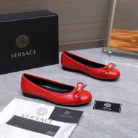 Cheap Versace Flat Shoes For Women #1422328 Replica Wholesale [$118.00 USD] [ITEM#1422328] on Replica Versace Flat Shoes