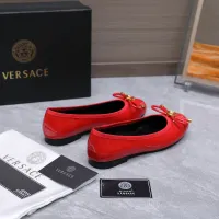 Cheap Versace Flat Shoes For Women #1422328 Replica Wholesale [$118.00 USD] [ITEM#1422328] on Replica Versace Flat Shoes