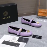 Cheap Versace Flat Shoes For Women #1422330 Replica Wholesale [$118.00 USD] [ITEM#1422330] on Replica Versace Flat Shoes