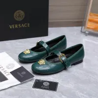 Cheap Versace Flat Shoes For Women #1422331 Replica Wholesale [$118.00 USD] [ITEM#1422331] on Replica Versace Flat Shoes