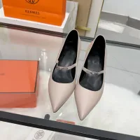 Cheap Hermes High-Heeled Shoes For Women #1422335 Replica Wholesale [$108.00 USD] [ITEM#1422335] on Replica Hermes High-Heeled Shoes