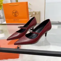 Cheap Hermes High-Heeled Shoes For Women #1422336 Replica Wholesale [$108.00 USD] [ITEM#1422336] on Replica Hermes High-Heeled Shoes