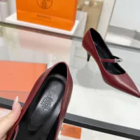 Cheap Hermes High-Heeled Shoes For Women #1422336 Replica Wholesale [$108.00 USD] [ITEM#1422336] on Replica Hermes High-Heeled Shoes