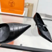 Cheap Hermes High-Heeled Shoes For Women #1422338 Replica Wholesale [$108.00 USD] [ITEM#1422338] on Replica Hermes High-Heeled Shoes