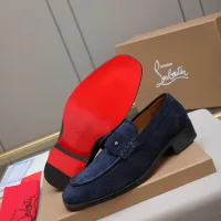 Cheap Christian Louboutin Leather Shoes For Men #1422344 Replica Wholesale [$105.00 USD] [ITEM#1422344] on Replica Christian Louboutin Leather Shoes