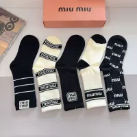 Cheap MIU MIU Socks #1422369 Replica Wholesale [$29.00 USD] [ITEM#1422369] on Replica MIU MIU Socks