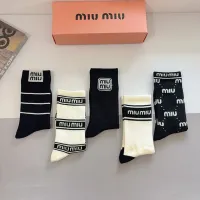 Cheap MIU MIU Socks #1422369 Replica Wholesale [$29.00 USD] [ITEM#1422369] on Replica MIU MIU Socks