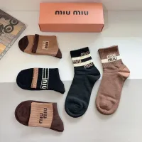 Cheap MIU MIU Socks #1422370 Replica Wholesale [$29.00 USD] [ITEM#1422370] on Replica MIU MIU Socks