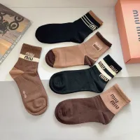 Cheap MIU MIU Socks #1422370 Replica Wholesale [$29.00 USD] [ITEM#1422370] on Replica MIU MIU Socks
